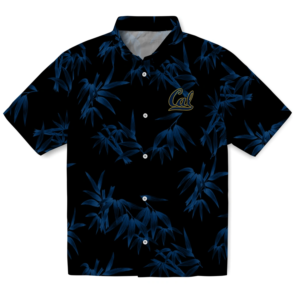 California Golden Bears Hawaiian Shirt - Bamboo Branches california golden bears bamboo branches blue black hawaiian shirts best selling
