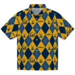 California Golden Bears Hawaiian Shirt – Golfing Plaid