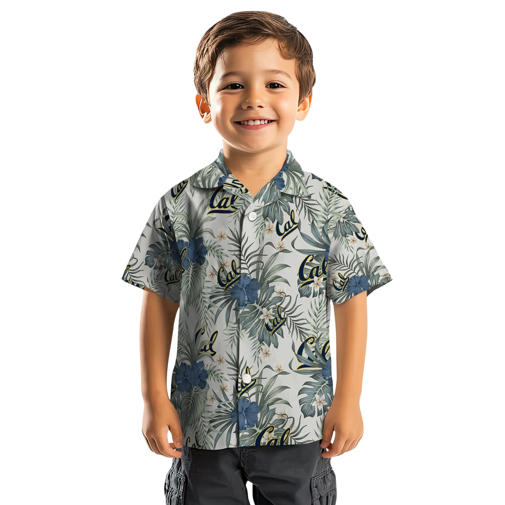 California Golden Bears Hawaiian Shirt - Hibiscus Designs california golden bears hibiscus designs beige hawaiian shirts top rated