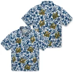 California Golden Bears Hawaiian Shirt – Hibiscus Motif