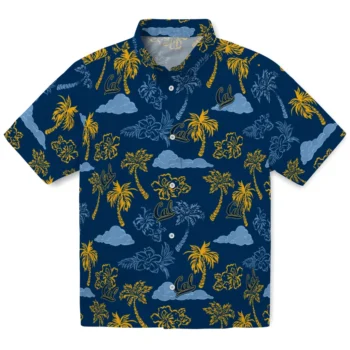 california golden bears palm and clouds blue hawaiian shirts best selling