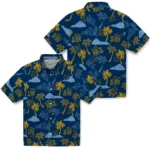 California Golden Bears Hawaiian Shirt – Palm And Clouds