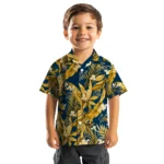 California Golden Bears Hawaiian Shirt – Palm Leaves