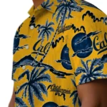 California Golden Bears Hawaiian Shirt – Palm Sunset