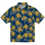 California Golden Bears Hawaiian Shirt – Palm Tree Motif