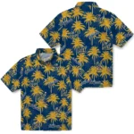 California Golden Bears Hawaiian Shirt – Palm Tree Motif