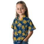 California Golden Bears Hawaiian Shirt – Palm Tree Motif