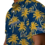 California Golden Bears Hawaiian Shirt – Palm Tree Motif
