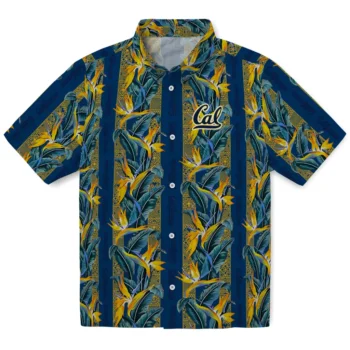 california golden bears paradise vines blue hawaiian shirts best selling