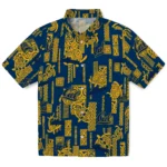California Golden Bears Hawaiian Shirt – Turtle Lines