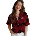 Carolina Hurricanes Hawaiian Shirt – 50th State Flower