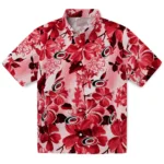 Carolina Hurricanes Hawaiian Shirt – Hibiscus Arrangement