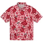 Carolina Hurricanes Hawaiian Shirt – Hibiscus Blooms