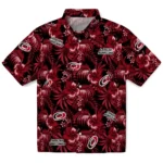 Carolina Hurricanes Hawaiian Shirt – Hibiscus Exotic