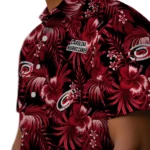 Carolina Hurricanes Hawaiian Shirt – Hibiscus Exotic