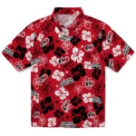Carolina Hurricanes Hawaiian Shirt – Hibiscus Flower Design