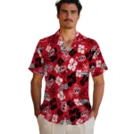 Carolina Hurricanes Hawaiian Shirt – Hibiscus Flower Design