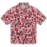 Carolina Hurricanes Hawaiian Shirt – Hibiscus Motif