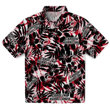 carolina hurricanes hibiscus overlay hawaiian shirts best selling