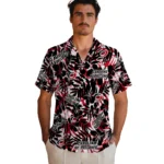 Carolina Hurricanes Hawaiian Shirt – Hibiscus Overlay