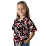 Carolina Hurricanes Hawaiian Shirt – Hibiscus Overlay