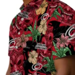 Carolina Hurricanes Hawaiian Shirt – Hibiscus Tiki Jungle