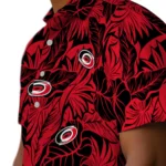 Carolina Hurricanes Hawaiian Shirt – Monstera Layer