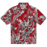 Carolina Hurricanes Hawaiian Shirt – Palm Leaves