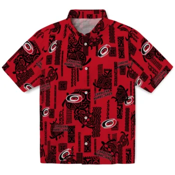 carolina hurricanes turtle lines red hawaiian shirts best selling