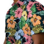 Carolina Panthers Hawaiian Shirt – Brilliant Hibiscus Garden