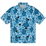 Carolina Panthers Hawaiian Shirt – Hibiscus Blooms