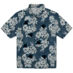 Carolina Panthers Hawaiian Shirt – Hibiscus Flowers