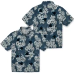 Carolina Panthers Hawaiian Shirt – Hibiscus Flowers