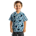 Carolina Panthers Hawaiian Shirt – Hibiscus Motif