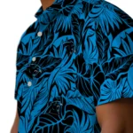 Carolina Panthers Hawaiian Shirt – Monstera Layer