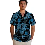 Carolina Panthers Hawaiian Shirt – Palm Sunset