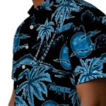 Carolina Panthers Hawaiian Shirt – Palm Sunset