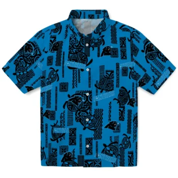 carolina panthers turtle lines blue hawaiian shirts best selling
