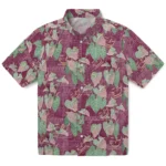 Central Michigan Chippewas Hawaiian Shirt – Anthurium Overlay