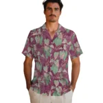 Central Michigan Chippewas Hawaiian Shirt – Anthurium Overlay