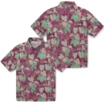 Central Michigan Chippewas Hawaiian Shirt – Anthurium Overlay