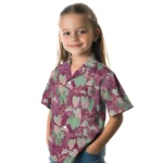 Central Michigan Chippewas Hawaiian Shirt – Anthurium Overlay