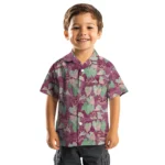 Central Michigan Chippewas Hawaiian Shirt – Anthurium Overlay