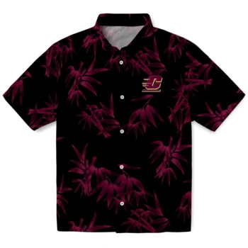 central michigan chippewas bamboo branches maroon black hawaiian shirts best selling
