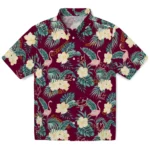 Central Michigan Chippewas Hawaiian Shirt – Flamingo and Hibiscus