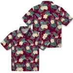 Central Michigan Chippewas Hawaiian Shirt – Flamingo and Hibiscus