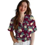Central Michigan Chippewas Hawaiian Shirt – Flamingo and Hibiscus