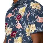 Central Michigan Chippewas Hawaiian Shirt – Flamingo Hibiscus
