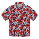 Central Michigan Chippewas Hawaiian Shirt – Hibiscus Fiesta