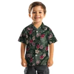 Central Michigan Chippewas Hawaiian Shirt – Hibiscus Leaves Pattern
